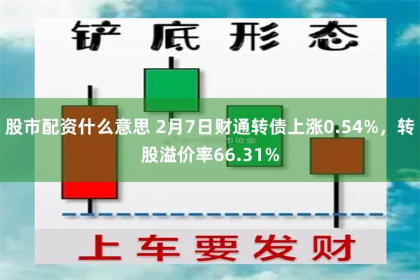 股市配资什么意思 2月7日财通转债上涨0.54%，转股溢价率66.31%