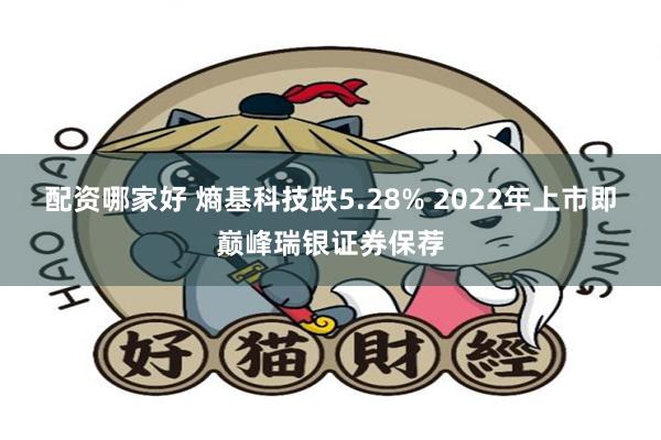 配资哪家好 熵基科技跌5.28% 2022年上市即巅峰瑞银证券保荐
